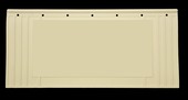 Schmutzf�nger 30cm weiss