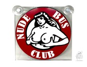 Leuchtkasten 17x17 "Nude Bus Club"