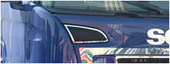 Edelstahlrahmen f�r oberes Luftgitter passend f�r Scania R-Reihe (157SC.54) - laut Herstellerangaben
