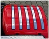 Edelstahlstreifen passend f�r Kotfl�gel Scania R - laut Herstellerangaben