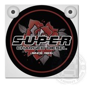 Platte fr Leuchtkasten by Truck Junkie "Super Rose"