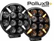 Ledson LED Zusatzscheinwerfer Pollux9+ Gen2 mit Positionslicht wei oder orange