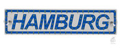 Namensschild bis 5 Buchstaben (12 V - 2 Sauger)