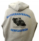 Sweat-Jacke bedruckt