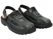 Sicherheitsschuhe Leder schwarz