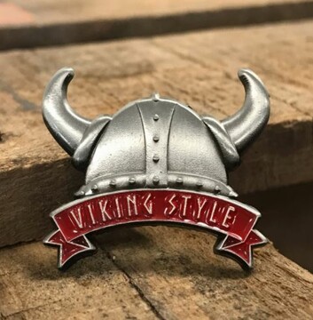Scandi Pin Viking Style