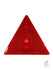 Reflektor Dreieck rot