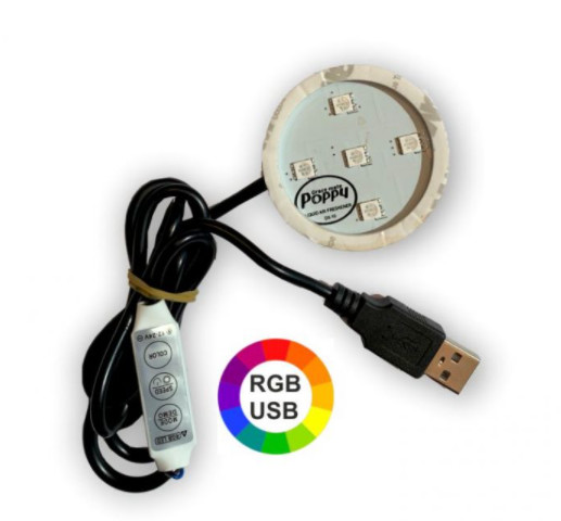 USB Blau Auto LED Ambientebeleuchtung Innenraumbeleuchtung