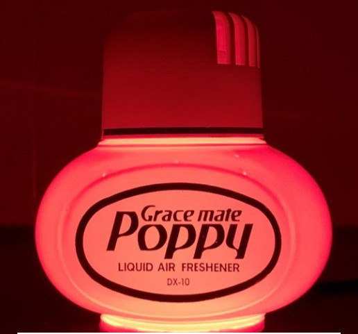 Lufterfrischer Ocean Duft mit Poppy USB 5V 7 LED Multicolor Beleuchtung für  LKW Auto KFZ Bus Wohnwagen Inhalt 150 ml