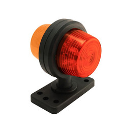 LED Pendel kurz "Gylle" rot/gelb