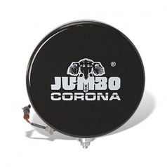 mit Jumbo Logo und Unterschrift Corona