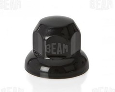 Radmutterkappe "BEAM" 20er Pckchen schwarz