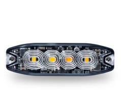 Trux Blitzer 4 LED super slim wei/orange