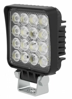 LED Arbeitsleuchte quadratisch mini 16LED 12-24V