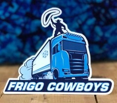 Scandi Aufkleber Frigo Cowboys