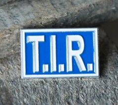 Scandi Pin T.I.R. blau