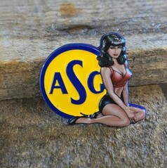 Scandi Pin ASG Pin Up