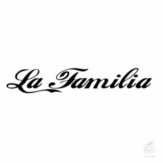 Aufkleber "La Familia" - geplottet