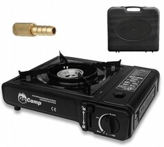 Tekson Gaskocher 2in1 mit Keramikbrenner im Koffer