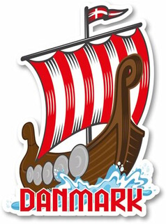 Lufterfrischer Wikingerschiff Danmark