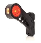 Breite Lampe 110mm LED Rot/Weiß - Gylle - warmweiß Truck Accessoires