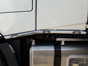 Rohre Windabweiser mit LEDs passend für Volvo FH4+FH5