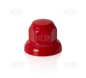 Radmutterkappe "BEAM" 20er Pckchen rot