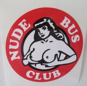 Aufkleber Nude Bus