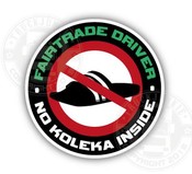 TJ Aufkleber "No Koleka"
