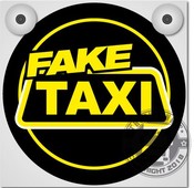 Platte für Leuchtkasten by Truck Junkie "Fake Taxi"