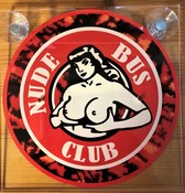 Platte für Leuchtkasten by Truck Junkie   "Nude Bus Club"