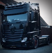 Sonnenblende "Made in Germany" passend fr Actros MP4 und MP5