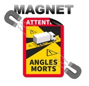 Magnet LKW-Schild Angles Morts (890223)