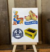 Scandi Aufkleber Stickerset Holland