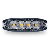 Trux Blitzer 4 LED super slim wei/orange