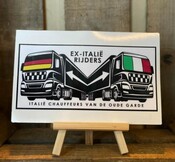 Scandi Aufkleber EX - Italie Rijders