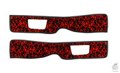 Sitzsockelverkleidung Plsch passend fr DAF 106