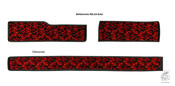 Sitzsockelverkleidung Plsch passend fr Actros MP4+MP5 Beifahrer Relaxecke