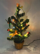 LED-Weihnachtsbaum im Topf