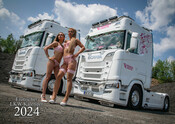 Kalender 2023 mit Scania Trucks & Girls