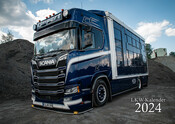 Kalender 2023 mit Scania Trucks