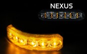 Nexus biegbare LED-Warnleuchte/Blitzer orange