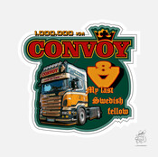 Aufkleber "Convoy" Sigi Reil