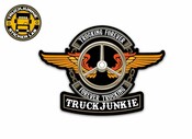 TJ Aufkleber Trucking Forever