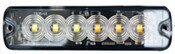 Blitzer wei 6 LED - Dauertiefpreis