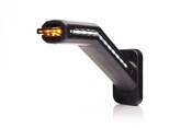 LED Pendel "DARK" mit Blinker, nach vorne wei, nach hinten rot, Spitze orange