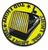 DTS PIN Toplampe in gelb