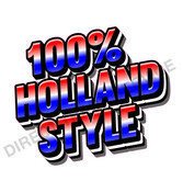 DTS Aufkleber 100 Prozent Holland Style