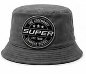 Fischerhut grau SUPER