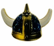 DTS PIN Vikingerhelm Pl�sch blau